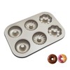 Gosinnmei Donut Mold, Donut Baking Mold, 6 Cavities, Non-sticky, Baking