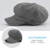 Gisdanchz Cabbie Newsboy Hat Women Cabby Newsboy Cap for Women