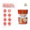 Psyllium Husk Plantago 500 g, 100 porciones, 100% Puro, Calidad