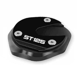 FOR DAX ST125 2022 2023 Motorcycle Side Stand Extension Plate Pad DAX ST125 2022 2023 Accessories (Black)