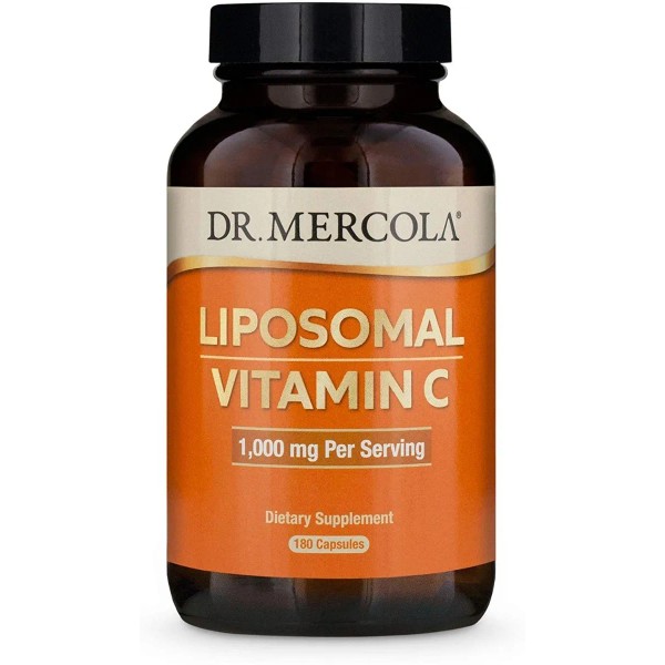 Vitamina C Liposomal 180 Cap Dr Mercola 1000mg Antioxidante