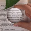 2'' Magnifying Dome - Optical Acrylic Portable Paperweight Magnifier Extremely
