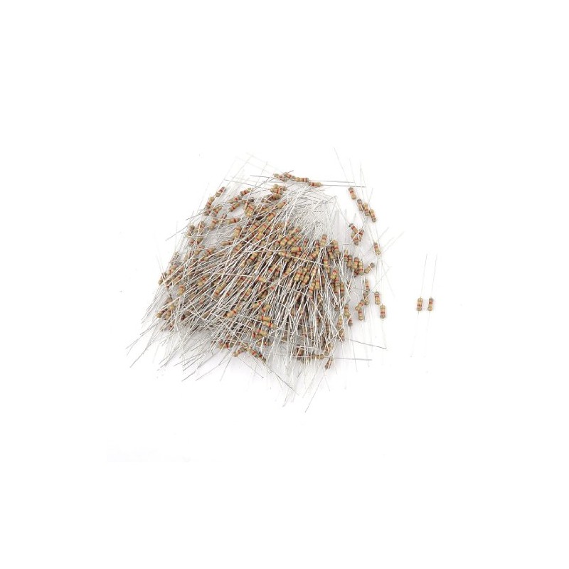 HeyNana - 50pcs 1/2W 1.2K Ohm Metal Foil Fixed Resistor