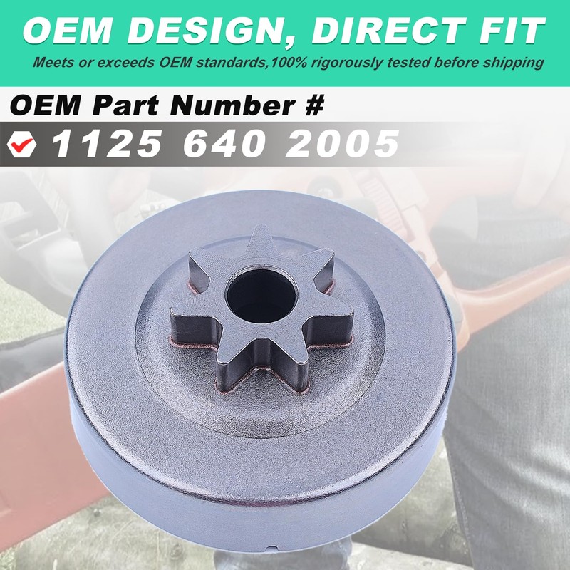 Adefol 3/8" 7T Sprocket Clutch Drum Bearing Kit for Stihl