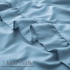 Horbaunal Blue Ruffle Sheets King Size 6 Piece, Fits 16"