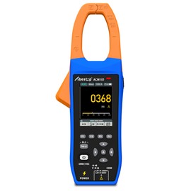 1000V AC/DC Voltage Tester 3 in 1 Clamp Meter and Oscilloscope, 1000A AC/DC Current Tester, 1MHz Analog Bandwidth, Ture RMS, Resistance, Capacitance, Continuity Test with 2.8 inch IPS LCD Display