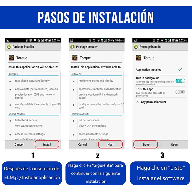 Diagnóstico del Coches Bluetooth Herramientas Coche Escáner Automotriz V2.1 ELM327