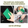 Hampine Pack of 10 Cleaning Scourer Pads for Kitchen, Households,