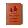 JOHSBYD Pooh Bear Leather Notebook Always Remember You’re Braver Than