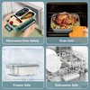FeBohao Stainless Steel Lunch Box Compartment Bento Lunch Box 850ml