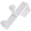 iDesign Over Door Double Hook for Closet, Bathroom, or Dorm,