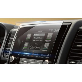 Wonderfulhz For Nissan Titan Screen Protector 2022-2024 9 Inch,Anti Scratch,Shock-Resistant,Premium Tempered Glass, clear