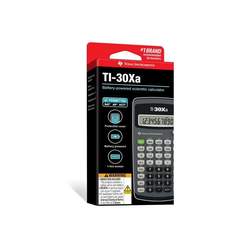 Texas Instruments TI-30Xa Scientific Calculator