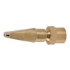 Fan Shaped Fountain Nozzle Copper Adjustable Uniform Water Spray Fan