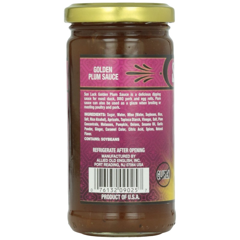 Sun Luck Golden Plum Sauce, 8 oz
