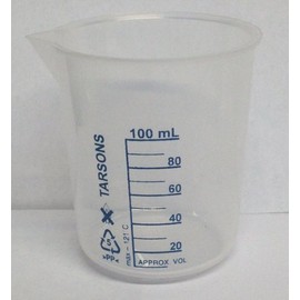 PLASTIC 100ML BEAKER