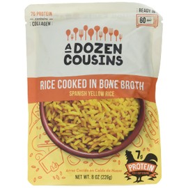 A Dozen Cousins Bone Broth Spanish Yellow Rice, 8 OZ