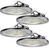 WILLGOTOP 350W 4 Pack UFO LED High Bay Light, 50000LM