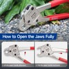iCrimp Stainless Steel Pressing Sleeves Crimping Tool for PEX Pipe