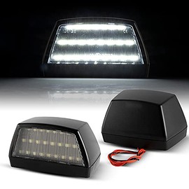 Recambo LED License Plate Light Suitable for Trailers, Cold White, 12-24 V, E-Certification Mark