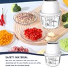 Zwiebelschneider Elektrisch, 350ml Zwiebel Zerkleinerer Elektrisch Multizerkleinerer Küche USB-Aufladbar, Universal