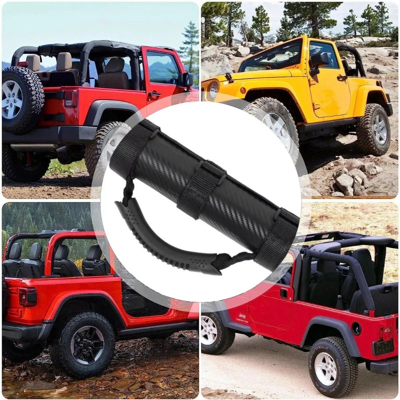 Par Agarraderas Roll Bar Jeep Wrangler Accesorios