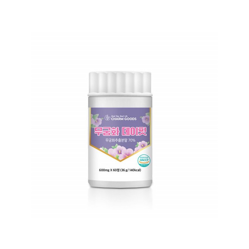 Cham Goods 무궁화추출물 무궁화정 60정 Hibiscus Extract Mugunghwa Jeong 60
