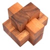 Small devil knot, Notec Cube small puzzle wood puzzle with