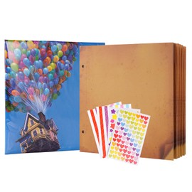 11.5x11.5 Inch Our Adventure Book Inner Pages,Refilled Pages for DIY Scrapbook Photo Album,10 Sheets/20 Expansion Pages Extra Pages No Ink Penetration/Expansion