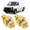 Battery Terminal Adapters, 2 Pcs Battery Terminal Adapters Brass Battery