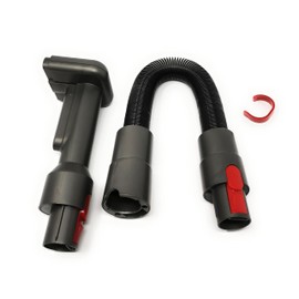 Pet Hair Brush Pet Hair Comb with Extension Hose, Pet Groom Tool Compatible with Dyson V7, V8, V10, V11, V15