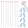 4 Pairs Cat Paw Chopsticks with Chopsticks Help, Cat Paw