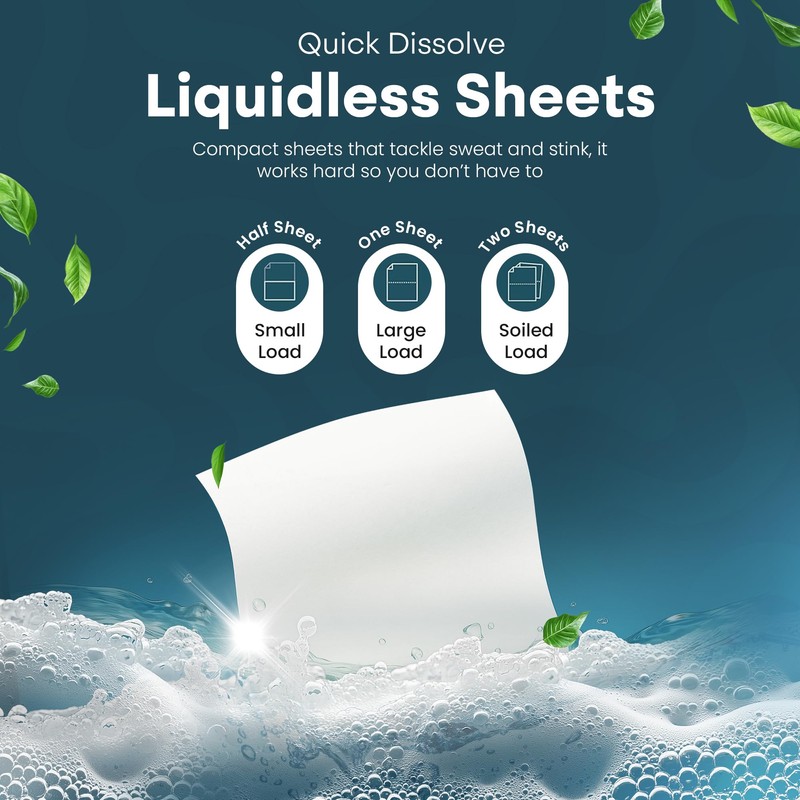 GroundLuxe Eco Detergent Sheets