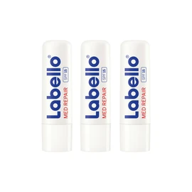 Labello Med Repair Lip Balm with Sun Protection SPF 15 and Vitamin E Pack of 3 x 4.8 g