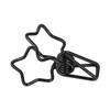 100Pcs Paper Binder Clips Cute Star Shape Metal Small Binder