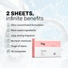 FREY Naturally Scented Dryer Sheets - Fabric Softener for Soft,