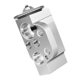 Gatuida Air Conditioning Expansion Valve Expansion Valve Valve Automotive Metal Air Conditioning Valve Body Necessary Air Conditioning Parts Air Conditioning Valves for Car Silver