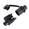Etuker 3-Pin Plug & Socket 3-Pin Trailer Plug Socket 3-Pin