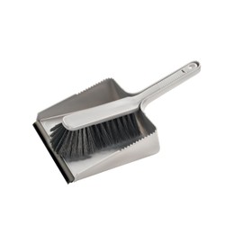 haug bürsten - Dustpan - Ideal for removing any dirt - Colour: Silver - Size: 34 x 18.5 x 7 cm - Made in Germany