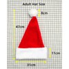 YULOONG Adult's and Children Kids Santa Hat, Velvet Christmas Hat