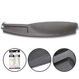 G-PLUS Molded Dash Cover Grey Compatible with 2002 2003 2004 2005 Dodge Ram 1500/2003-2005 Dodge Ram 2500 3500