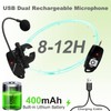 SAYTINAI Wireless Flute Microphone for Instrument System: 2.4G Cordless Professional