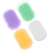 Sosoport 4 Pack Pp Material Soap Sheets Portable Hand Wash