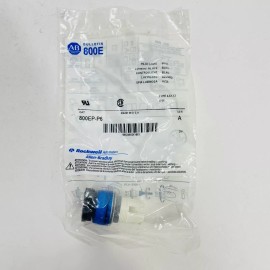 Allen-Bradley Lot of 2 Allen Bradley 800EP-P6 Blue Pilot Light 22MM Type 4,4X,13 ~NEW~