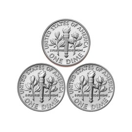 2025 P D S 2025 s,p,d Roosevelt Dimes S Proof and P,D Uncirculated In Stock