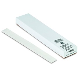 C-Line Self-Adhesive Page Reinforcing Strips, 10-3/4" x 1", Box of 200 (64112)