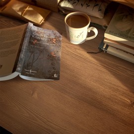 NEROLI HOME Brown Wood Contact Paper 17.3"x118" Peel and Stick Removable Thick Vinyl Wrap for Kitchen Cabinets, Furniture, Countertop, Walls, Waterproof, Self-Adhesive DIY Wood Grain Textured