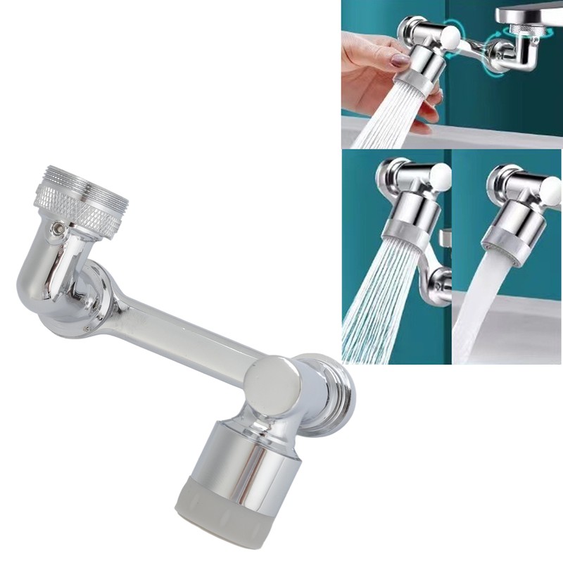 Faucet Extender 1080 Degree Faucet Adapter Aerator Kitchen Sink Aerator
