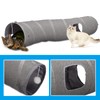 Ownpets Cat Tunnel Sturdy Oxford Fabric Cat Tunnel Toy, S-Shape