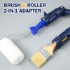 QINBINENG Paint Roller Extension Pole Multi-Angle Paint Brush Extender Paint